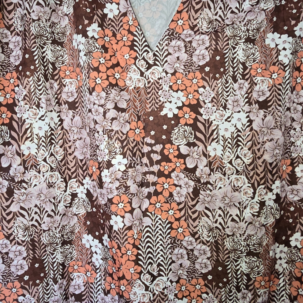Floral Patterned Blouse Size M